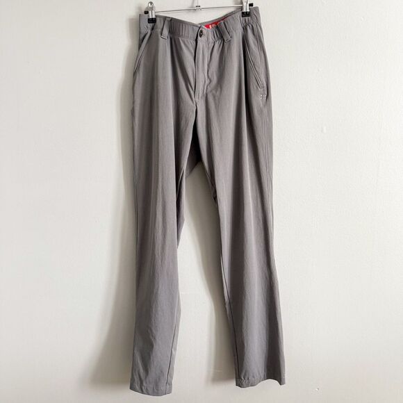 Under Armour Other - Under Armour Golf Pants Mens 32x32 Gray Performance Stretch Loose Fit Athletic
